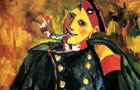 Ларионов М.Ф. «Курящий солдат»