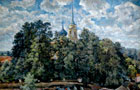 Александр Осмёркин «Святогорский монастырь. Синичья гора, где могила Пушкина»